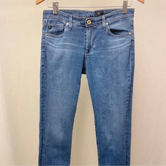 Adriano Goldschmied 4 (27R) Prima Cigarette Leg Jeans Mid Rise Stretch - Picture 5 of 16